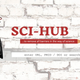 The Sci-Hub homepage.